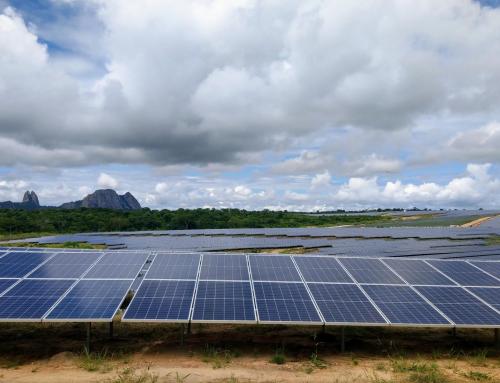 Inauguration of the largest solar farm in Mozambique built by Efacec