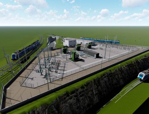 Efacec leads the consortium in the design and construction of the Sete Rios Electrical Traction Substation